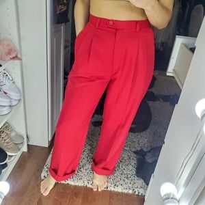 Vintage Red L.L Bean Trousers